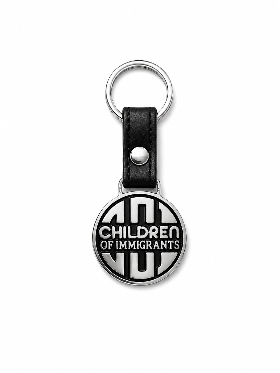 The Emblem Keychain - Silver