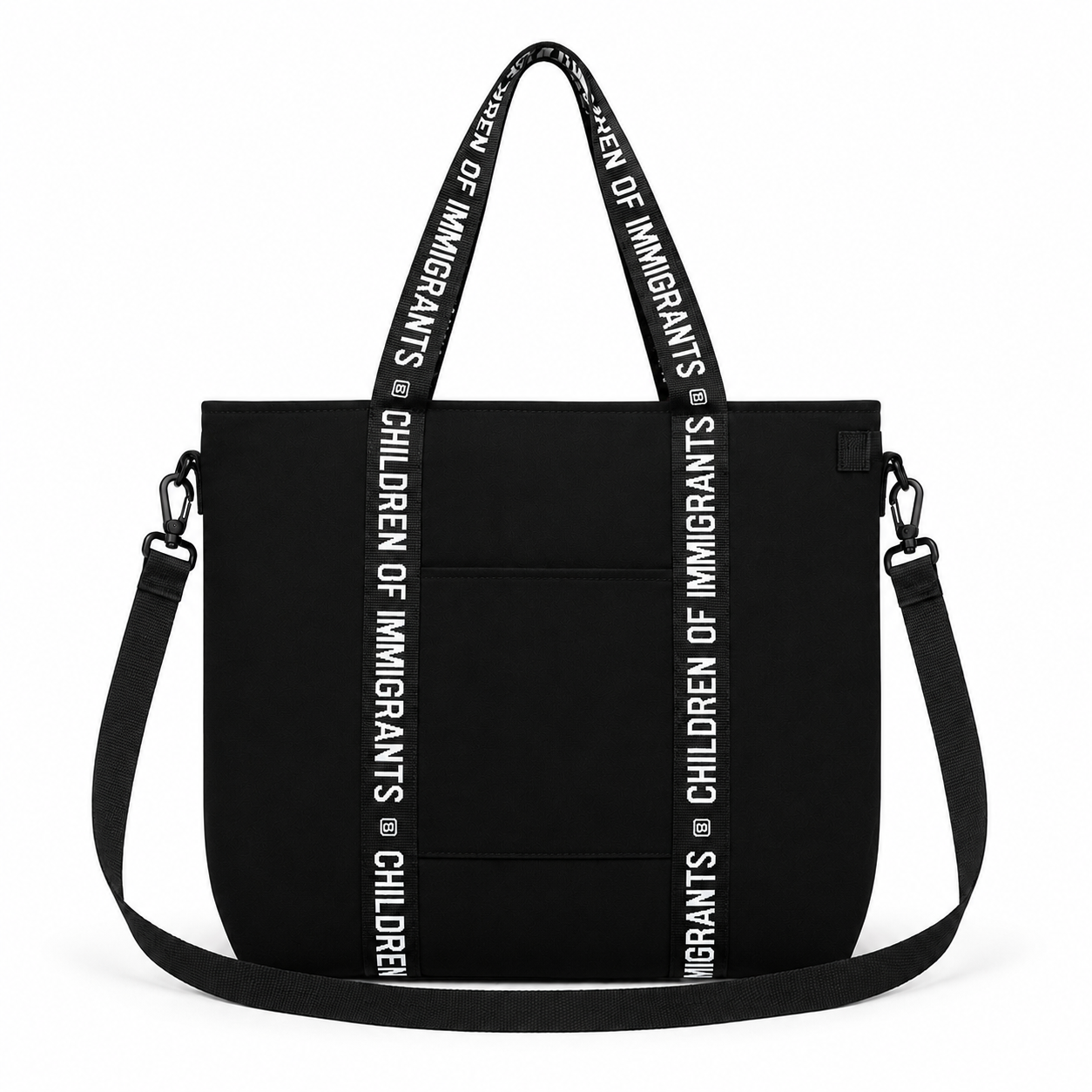 The Carry Your Story Tote- Black