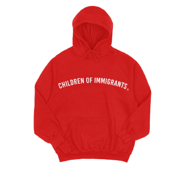 Statement Hoodie - Red