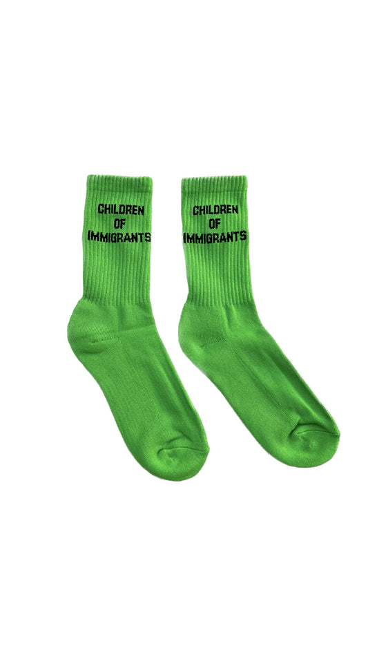 COI Sock - Neon Green