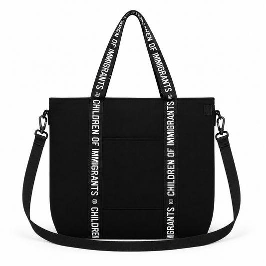 The Carry Your Story Tote- Black